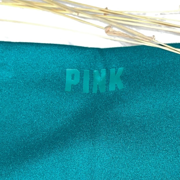 PINK VS 6” Soft Ultimate High Waist Biker Shorts In Dynasty Green Medium - Picture 9 of 12